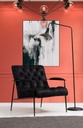Chic Home Matilda - Black Wing Chair