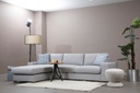 Chic Home Loop kulmasohva divaanilla 290x194 cm L, harmaa