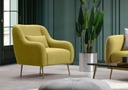 Chic Home Sella nojatuoli 78x90xK89 cm, keltainen