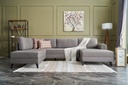 Chic Home Bessi kulmavuodesohva divaanilla 300x202 cm, ruskea