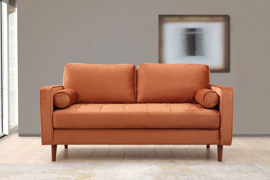 Chic Home Rebekka 2-istuttava sohva 175 cm, oranssi