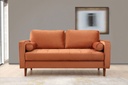 Chic Home Rebekka 2-istuttava sohva 175 cm, oranssi