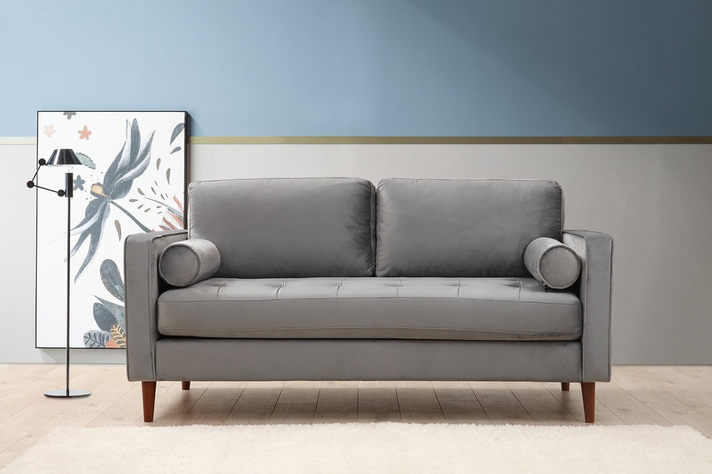 Chic Home Rebekka 2-istuttava sohva 175 cm, harmaa