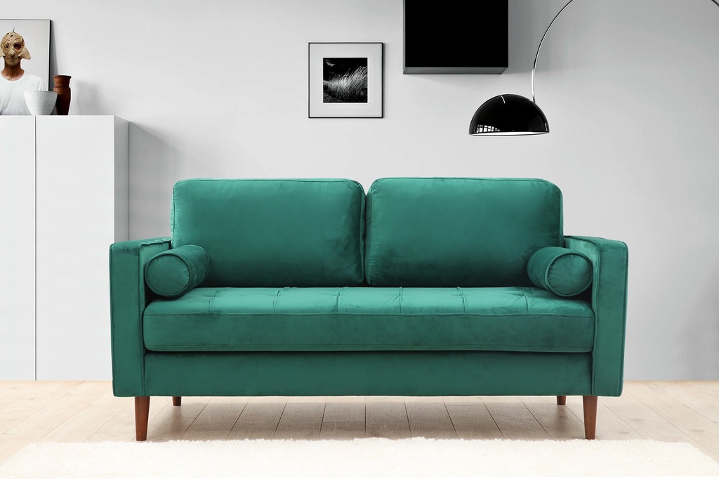 Chic Home Rebekka 2-istuttava sohva 175 cm, vihreä