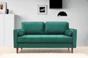 Chic Home Rebekka 2-istuttava sohva 175 cm, vihreä