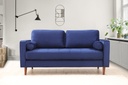 Chic Home Rebekka 2-istuttava sohva 175 cm, sininen