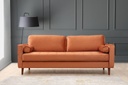 Chic Home Rebekka 3-istuttava sohva 215 cm, oranssi