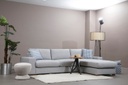 Chic Home Loop kulmasohva divaanilla 290x194 cm R, harmaa