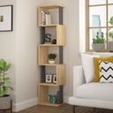 Chic Home Pirke hyllykkö 35x30xK161 cm, vaaleanbeige/antrasiitti