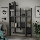 Chic Home Manta kirjahylly 26x122xK188 cm, antrasiitti