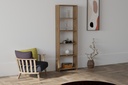 Chic Home Teijo kirjahylly 50x20xK160 cm, ruskea
