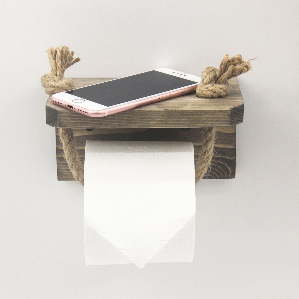 Chic Home Aaron WC-paperiteline 17x10xK10 cm, vaaleanruskea