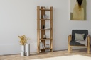 Chic Home Virpa hyllykkö 53x23xK149 cm, ruskea