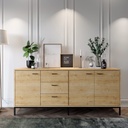 Chic Home Joonas senkki 180x45xK80 cm, vaaleanruskea