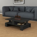 Chic Home Manta sohvapöytä 80x50xK28 cm, antrasiitti