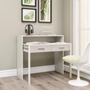 Chic Home Maija työpöytä 99x58xK88 cm, valkoinen/taupe