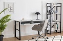 Chic Home Nova työpöytä 120x60xK75 cm, valkoinen/musta