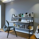 Chic Home Jimi työpöytä 140x60xK122 cm, valkoinen