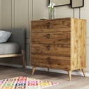 Chic Home Veera lipasto 80x45xK91 cm, ruskea