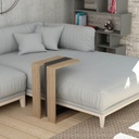 Chic Home Maiju sivupöytä 30x40xK57 cm, beige/antrasiitti