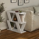 Chic Home Reino sivupöytä 60x22xK57 cm, valkoinen