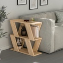Chic Home Reino sivupöytä 60x22xK57 cm, vaaleanruskea