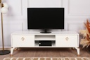 Chic Home Tarmo TV-taso 143 cm, valkoinen