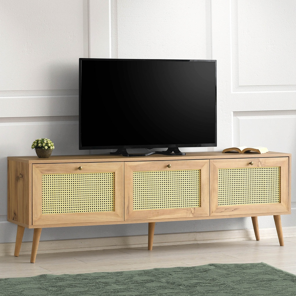 Chic Home Niki TV-taso 180 cm, vaaleanruskea