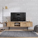 Chic Home Pyry TV-taso 180 cm, ruskea/musta