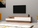 Chic Home Joni TV-taso 160 cm, ruskea/valkoinen