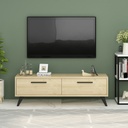 Chic Home Milena TV-taso 120 cm, vaaleanbeige