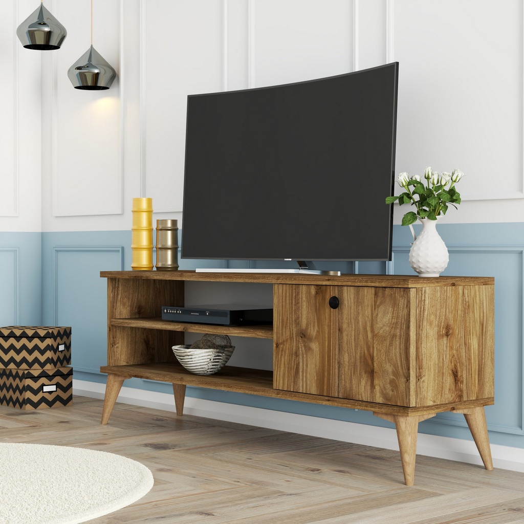 Chic Home Rasmus TV-taso 120 cm, ruskea