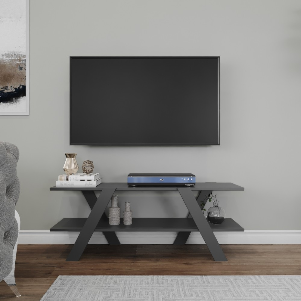 Chic Home August TV-taso 120 cm, antrasiitti