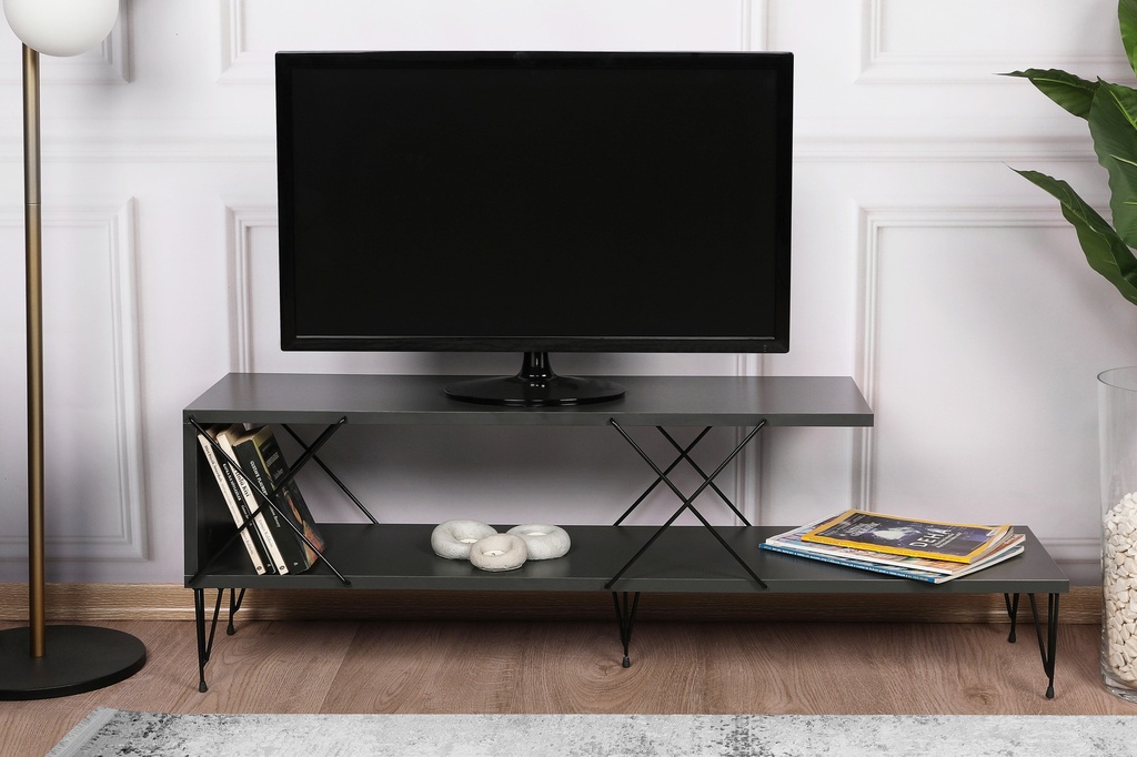 Chic Home Elmo TV-taso 120 cm, antrasiitti