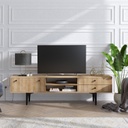 Chic Home Anselmi TV-taso 180 cm, vaaleanruskea