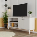Chic Home Elmeri TV-taso 138 cm, valkoinen