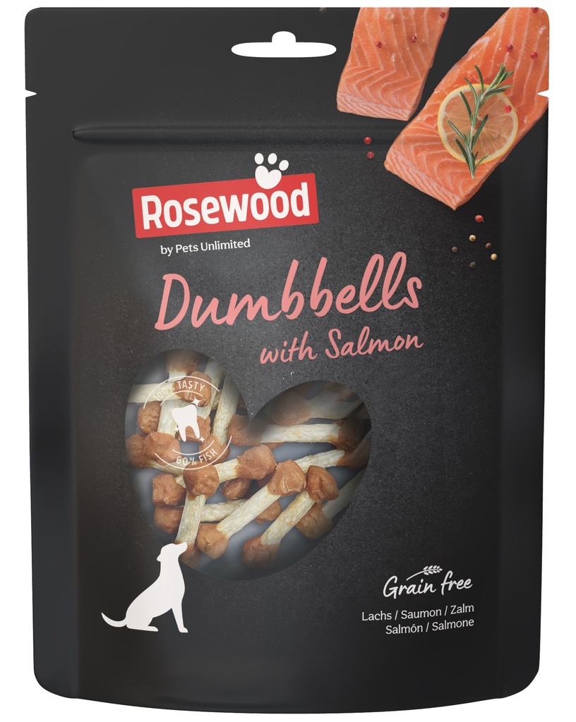 Rosewood koiralle lohinuijat 150g