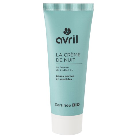 [3662217018130] Avril Organic 50 ml Yövoide kuivalle ja herkälle iholle 