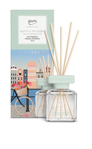 [4051281978546] ipuro Huonetuoksu  50ml floral Amsterdam IRC1004