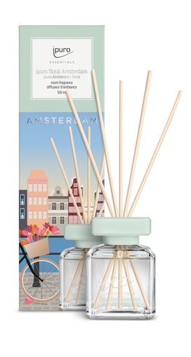 [4051281978522] ipuro Huonetuoksu 100ml floral Amsterdam IRC1005