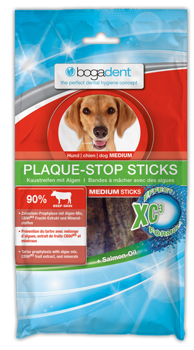 [7640118831443] Bogadent koiran hammashoitoon plaque-stop tikut 100g