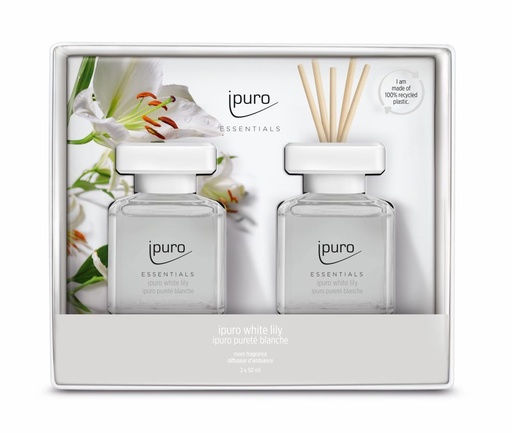 [4051281984165] Ipuro Huonetuoksu 2x50ml White Lily IFC1096