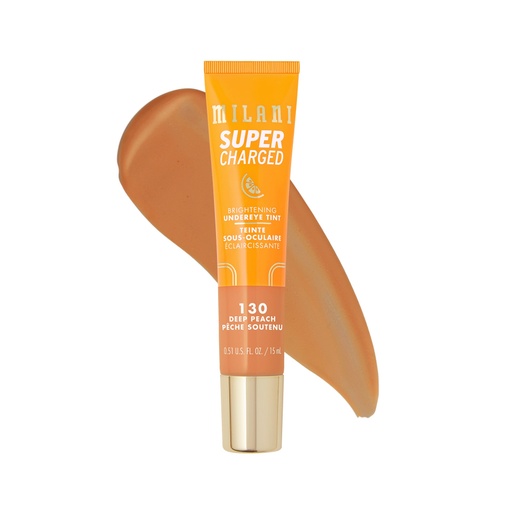 [717489393027] Milani Supercharged Brightening Undereye Tint 130 Deep Peach