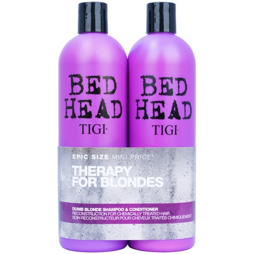 [615908942163] TIGI DUO 2 x 750ml Dumb Blonde  