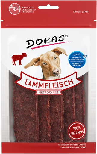 [4251276200120] Dokas koiralle kuivattu lammasfile 70g