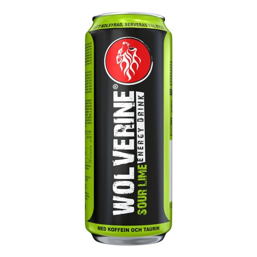 [6417783169079] Wolverine Sour Lime energiajuoma 500ml